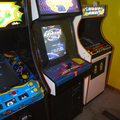 Galaga '88 arcade cabinet