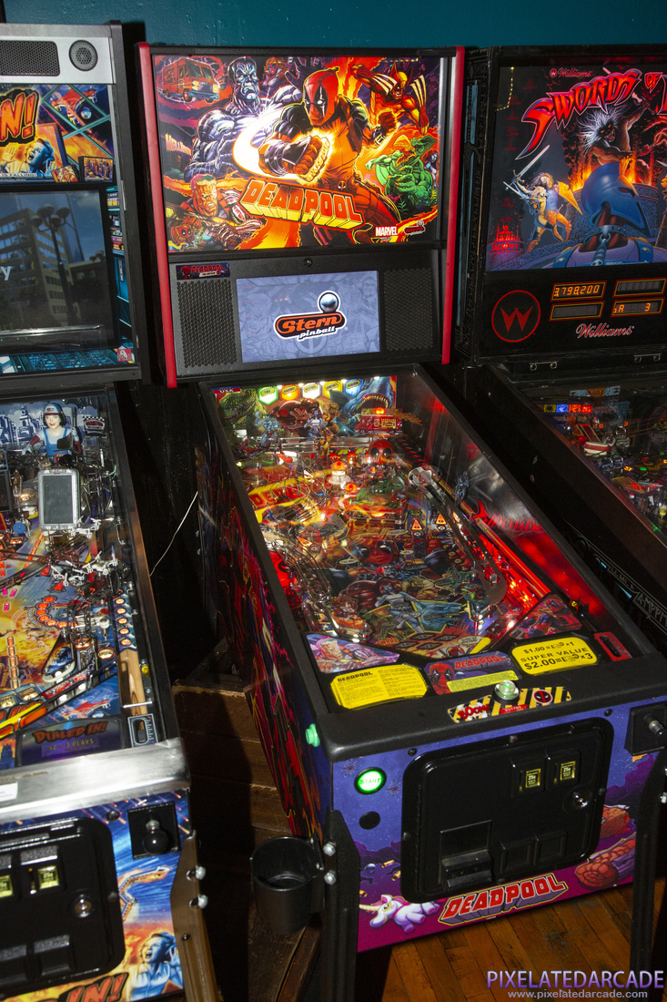 Deadpool Photo: Deadpool Pro Edition pinball cabinet