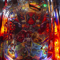 Deadpool Pro Edition pinball cabinet - Playfield detail