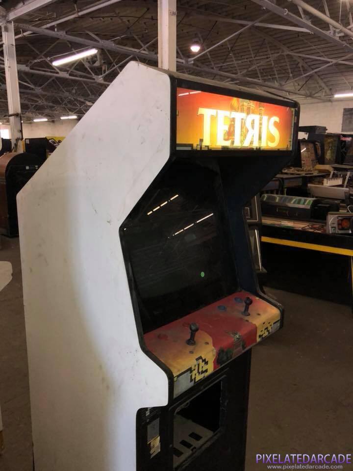Tetris Photo: Tetris in Atari cabinet