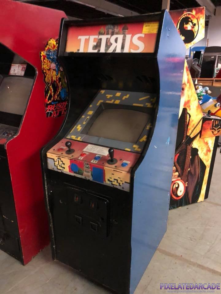 Tetris Photo: Tetris in Taito cabinet