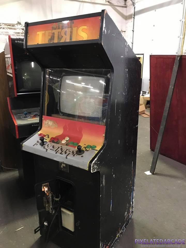 Tetris Photo: Tetris arcade cabinet