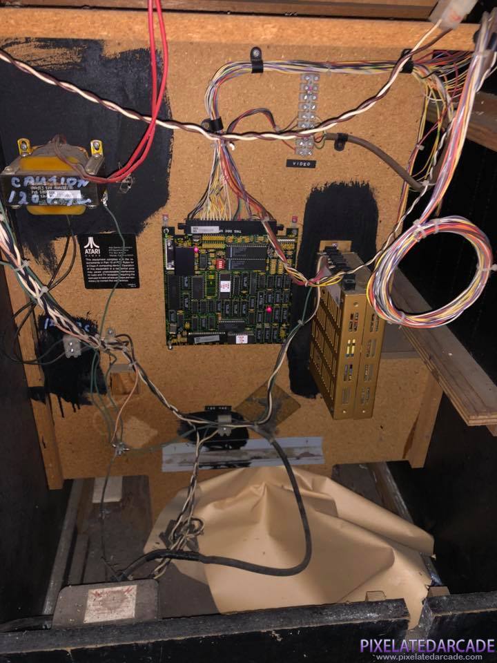 Tetris Photo: Tetris in Tempest cabinet - Inside