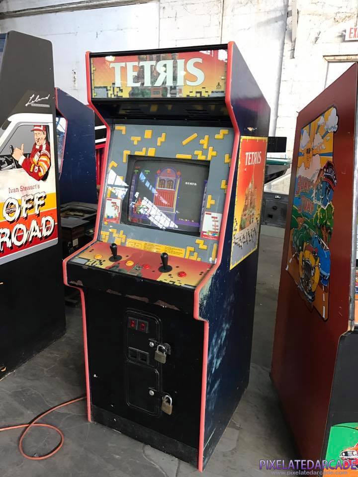 Tetris Photo: Tetris arcade cabinet
