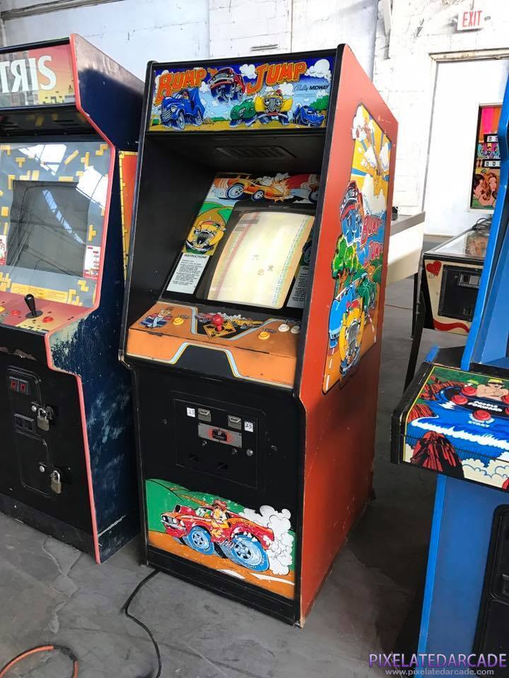 Bump 'N' Jump Photo: Bump 'N' Jump arcade cabinet
