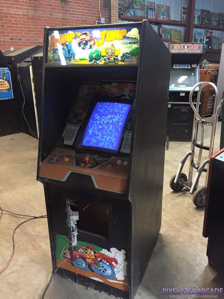 Bump 'N' Jump Photo: Bump 'N' Jump arcade cabinet