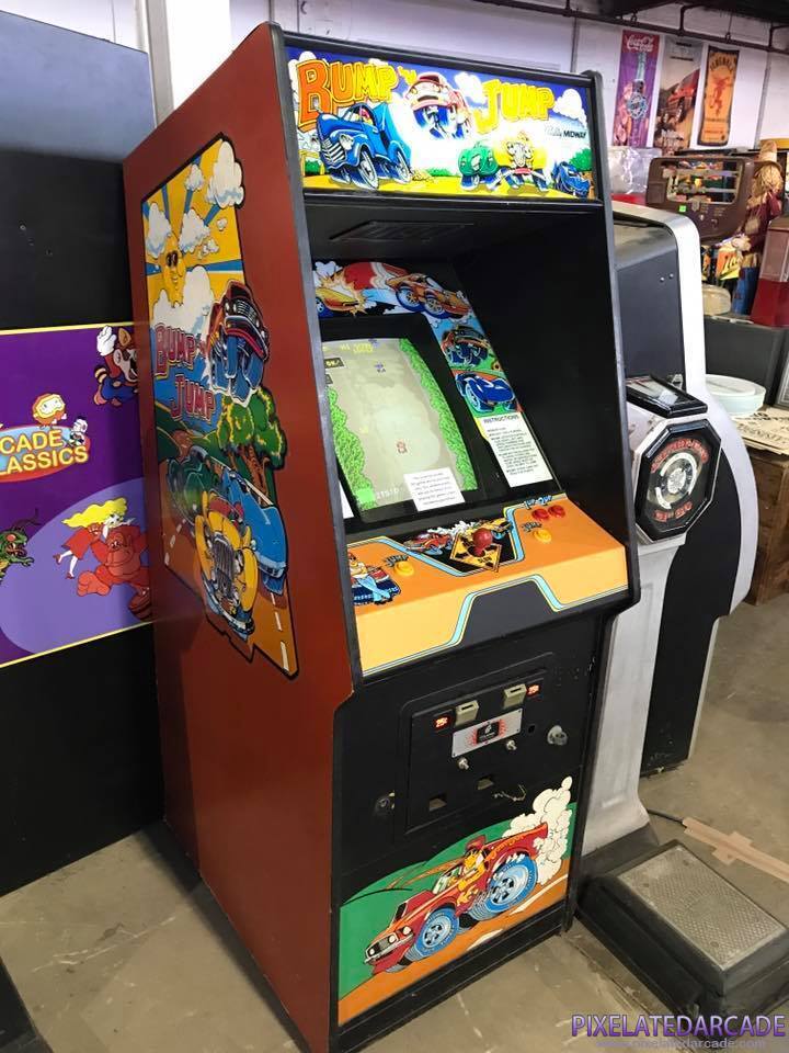 Bump 'N' Jump Photo: Bump 'N' Jump arcade cabinet