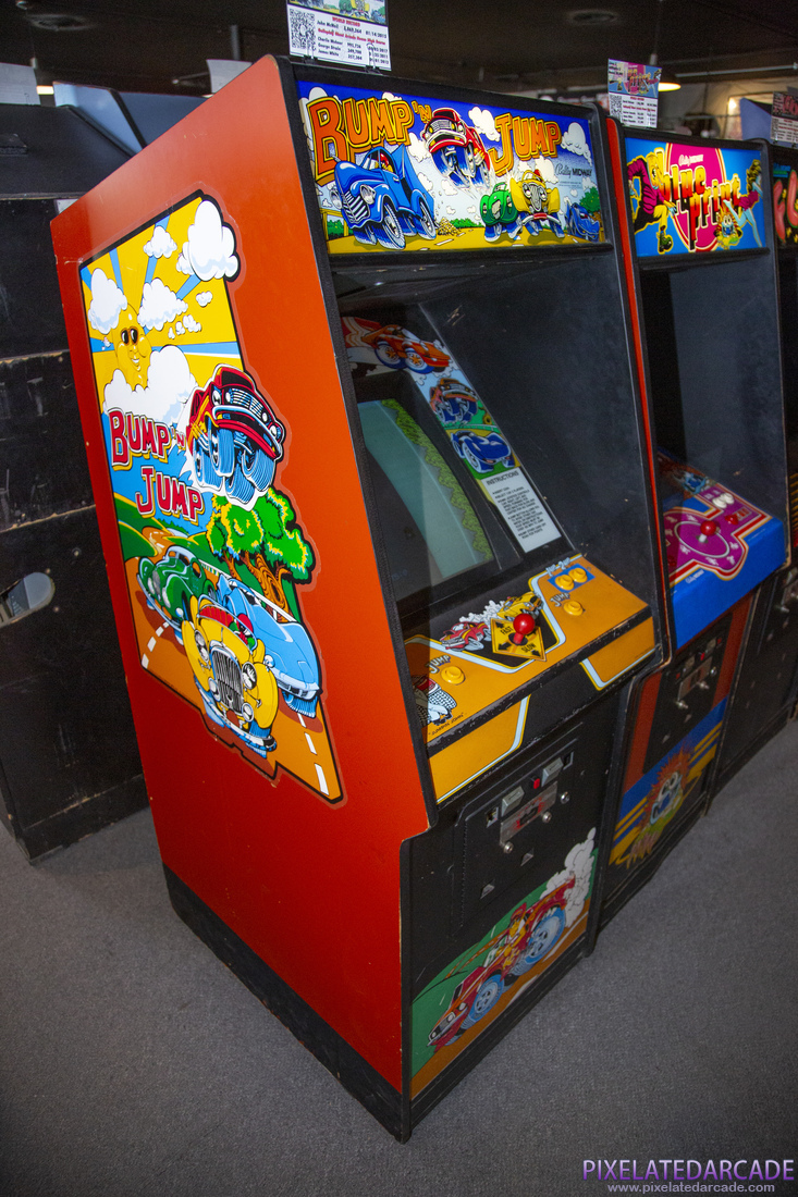Bump 'N' Jump Photo: Bump 'N' Jump arcade cabinet
