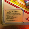 Joker Poker instruction card