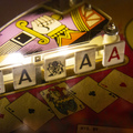 Joker Poker pinball cabinet - Playfield detail