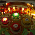 Swing-Along pinball cabinet - Upper playfield (Illuminated)