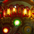 Swing-Along pinball cabinet - Upper playfield (Illuminated)