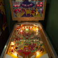 Swing-Along pinball cabinet - Playfield and Backbox