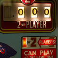 Swing-Along pinball cabinet - Backglass detail