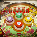 Swing-Along pinball cabinet - Upper playfield