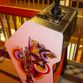 Hit the Bear cabinet - Controls cabinet