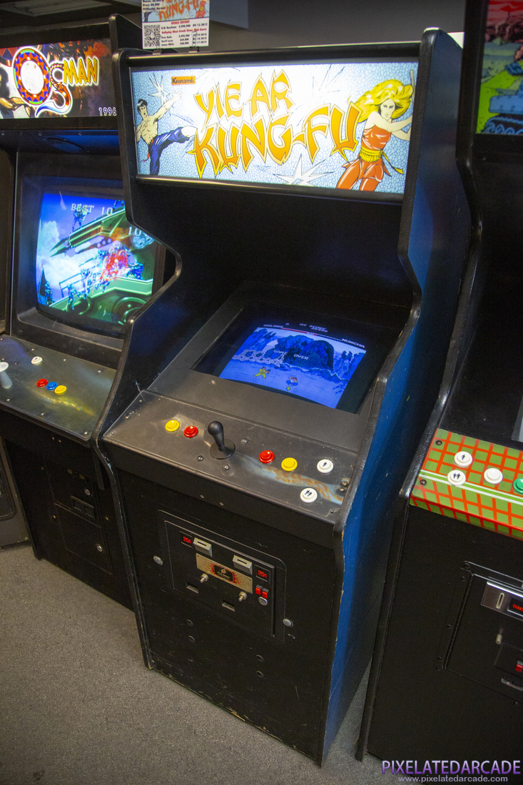 Yie Ar Kung-Fu Photo: Yie Ar Kung-Fu in Super Pac-Man cabinet