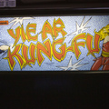 Yie Ar Kung-Fu in Super Pac-Man cabinet - Marquee