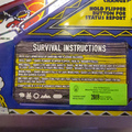 White Water pinball cabinet - Instruction card