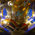 White Water pinball cabinet - Lower playfield