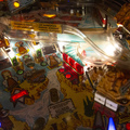 White Water pinball cabinet - Playfield detail