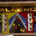 Challenger pinball cabinet - Header