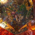 Escape From the Lost World pinball cabinet - Lower playfield