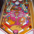Jungle Queen pinball cabinet - Playfield
