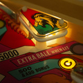 Jungle Queen pinball cabinet - Playfield detail