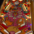 Jungle Queen pinball cabinet - Playfield illuminated