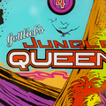 Jungle Queen pinball cabinet - Backglass detail