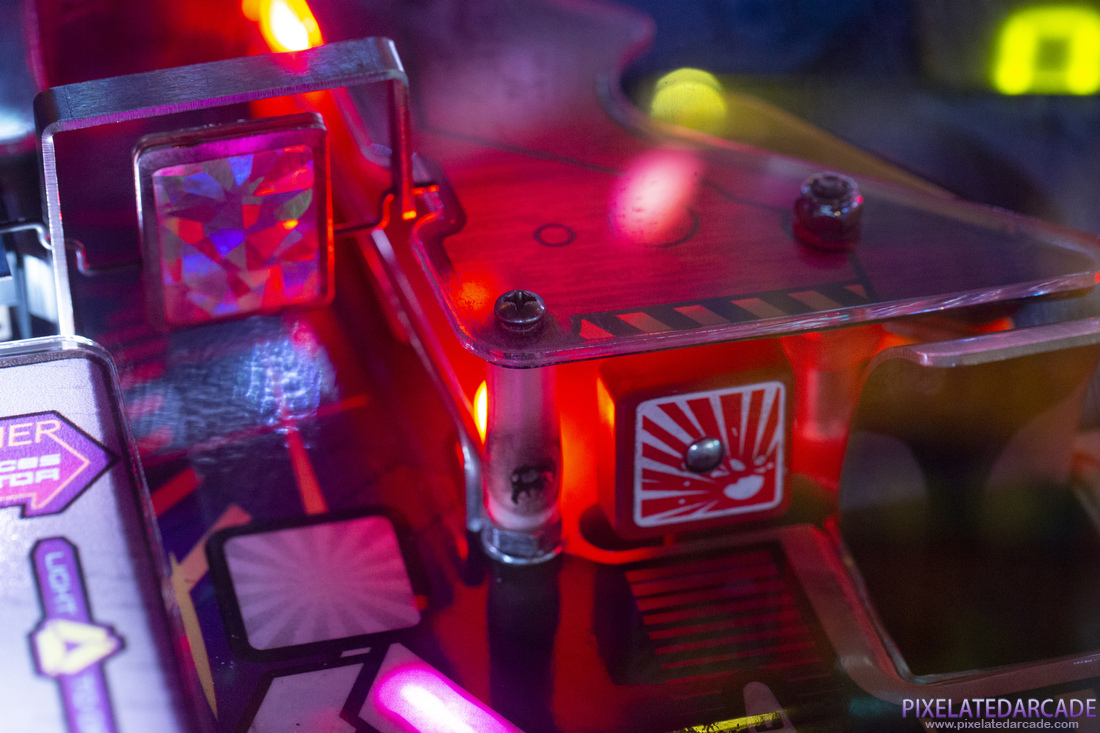 Total Nuclear Annihilation Photo: Total Nuclear Annihilation pinball cabinet - Playfield detail