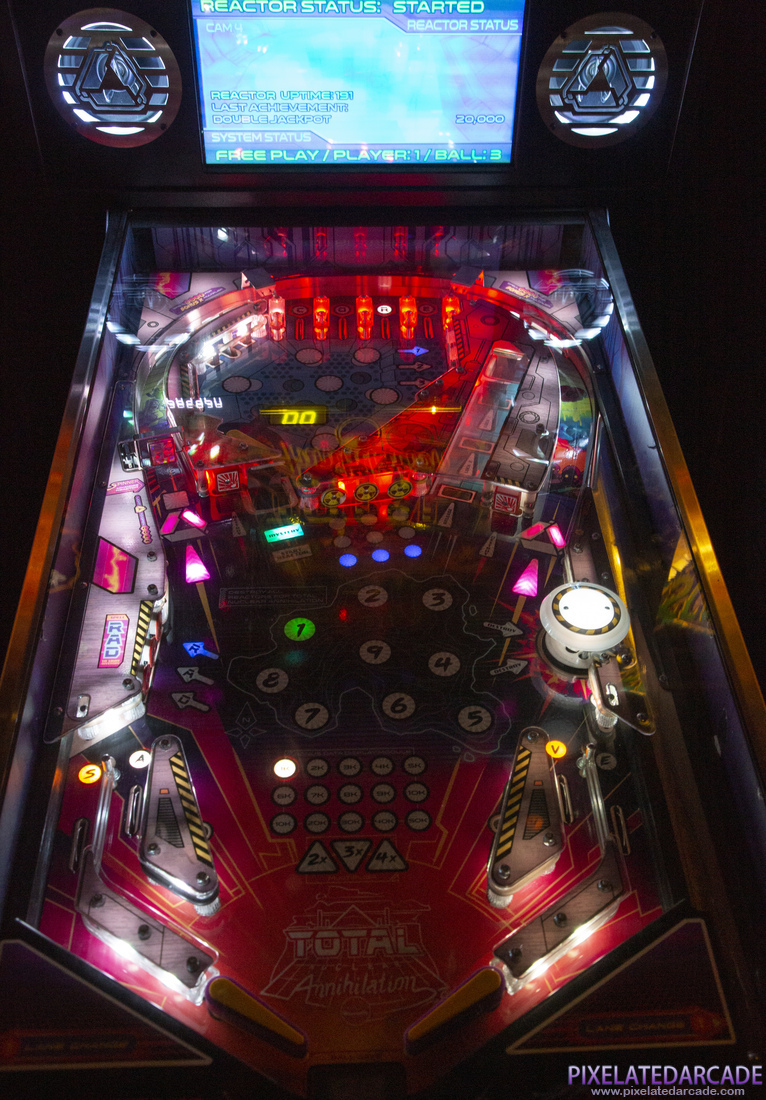 Total Nuclear Annihilation Photo: Total Nuclear Annihilation pinball cabinet - Playfield