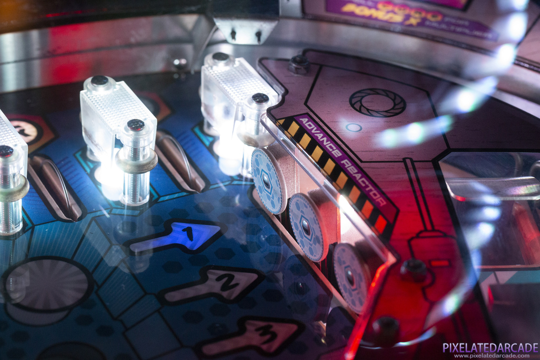 Total Nuclear Annihilation Photo: Total Nuclear Annihilation pinball cabinet - Playfield detail