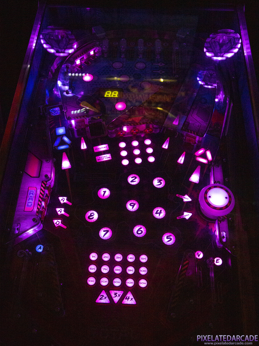 Total Nuclear Annihilation Photo: Total Nuclear Annihilation pinball cabinet - Playfield