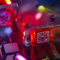 Total Nuclear Annihilation pinball cabinet - Playfield detail