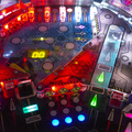 Total Nuclear Annihilation pinball cabinet - Upper playfield