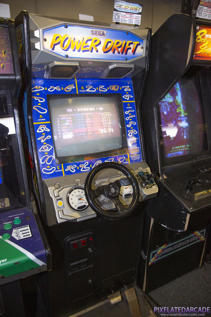 Power Drift Photo: Power Drift arcade cabinet