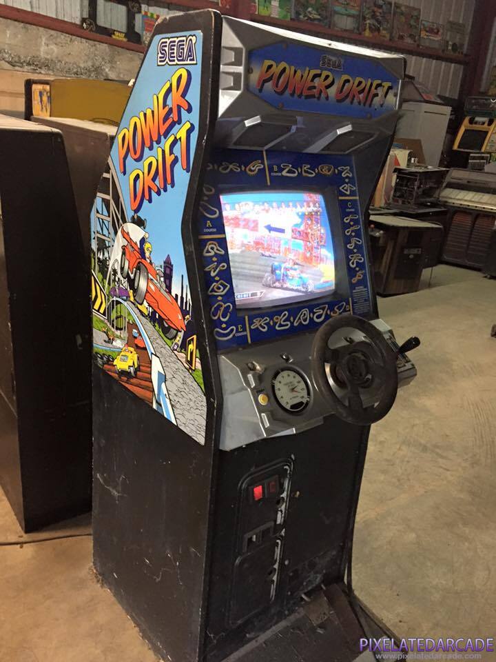 Power Drift Photo: Power Drift arcade cabinet