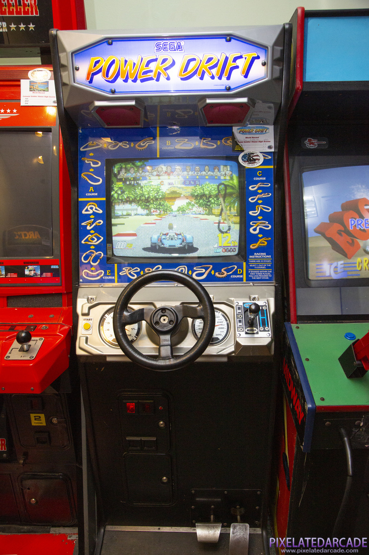 Power Drift Photo: Power Drift arcade cabinet