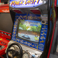 Power Drift arcade cabinet - Closeup