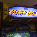 Power Drift arcade cabinet - Marquee