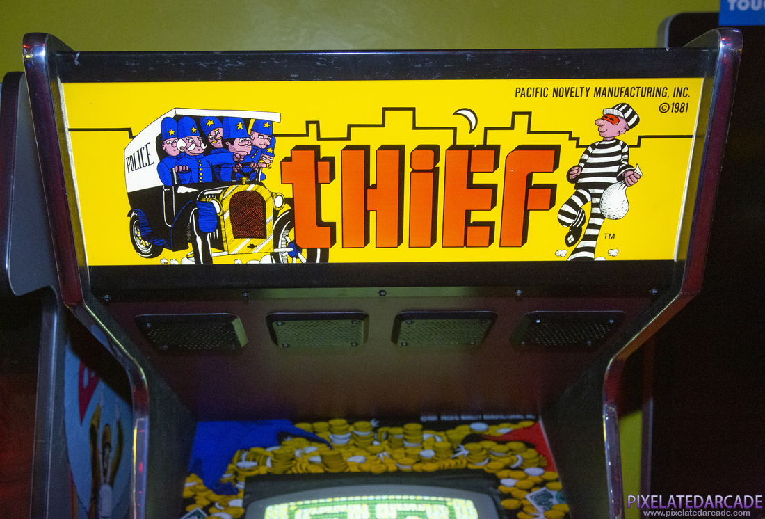 Thief Photo: Thief arcade cabinet - Marquee