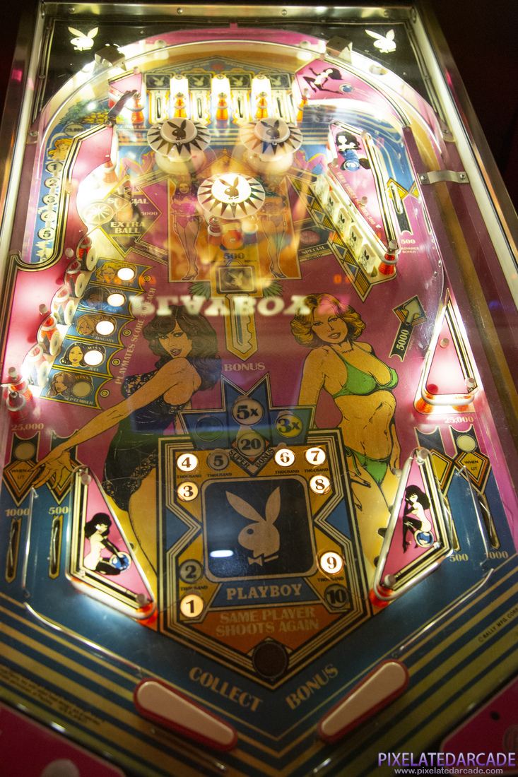 Playboy Photo: Playboy pinball cabinet - Playfield