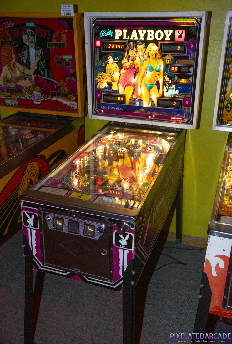 Playboy Photo: Playboy pinball cabinet