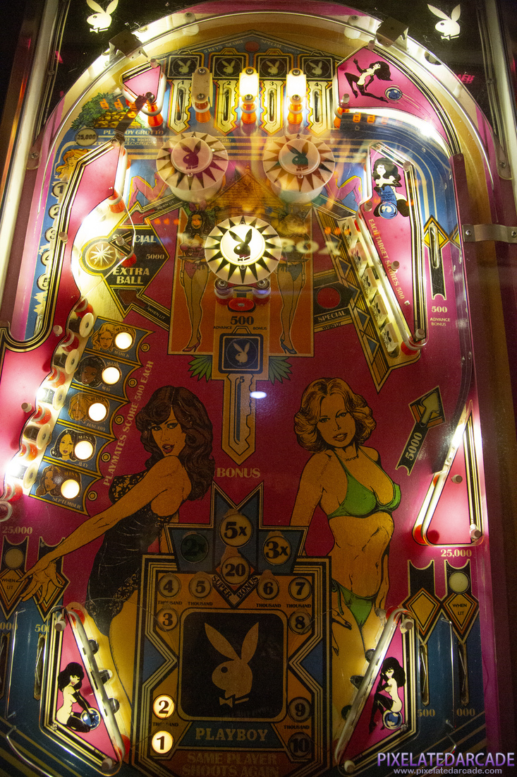 Playboy Photo: Playboy pinball cabinet - Playfield