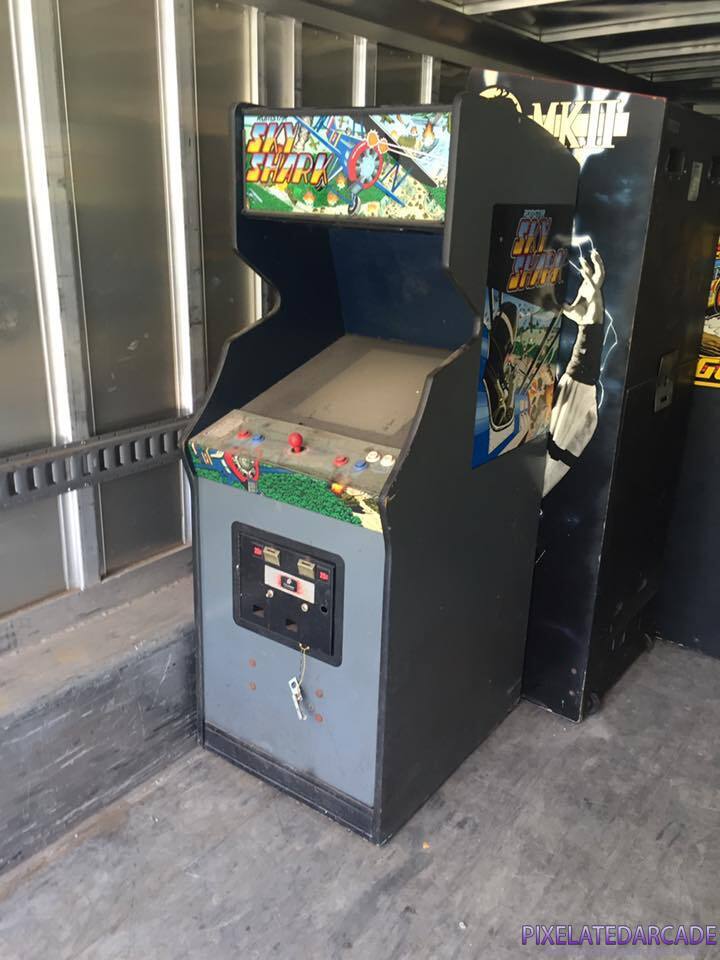 Sky Shark Photo: Sky Shark arcade cabinet