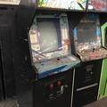 Sky Shark in Atari cabinet