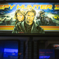 Spy Hunter II arcade cabinet - Marquee and monitor