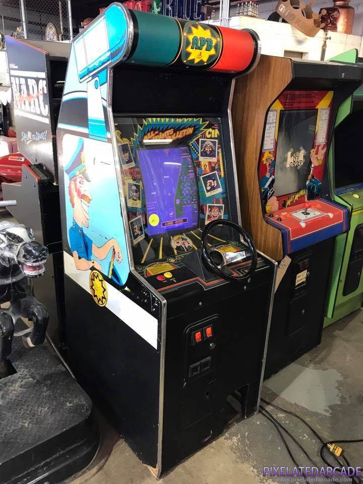 APB Photo: APB arcade cabinet